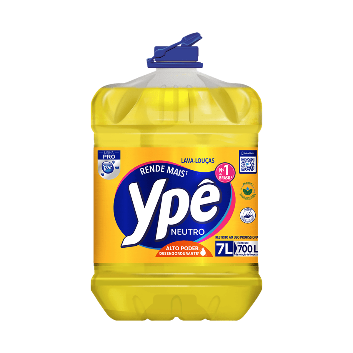 Detergente Neutro 7L Ypê Pro